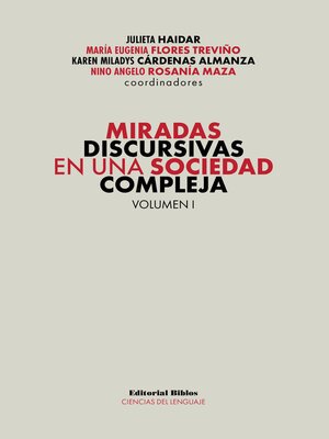 cover image of Miradas discursivas en una sociedad compleja